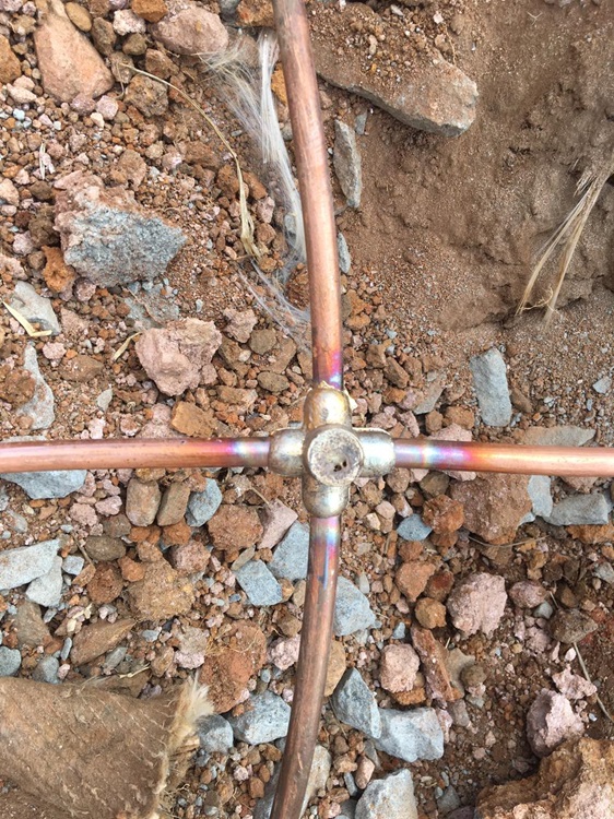 Erath Matt Exothermic Weld 2